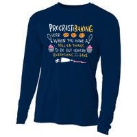 Funny Baking Outfit For A Cake Decorator Cooling Performance Long Sleeve Crew