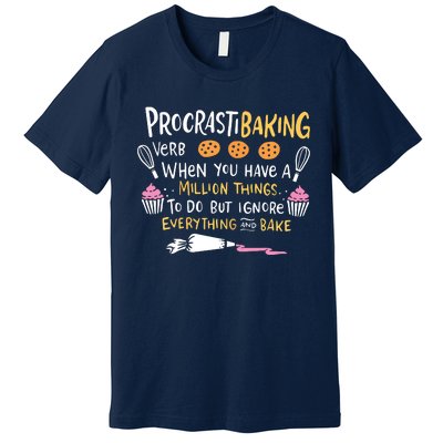 Funny Baking Outfit For A Cake Decorator Premium T-Shirt