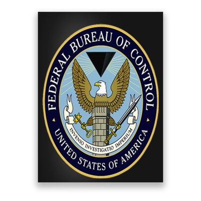 Federal Bureau Of Control Poster