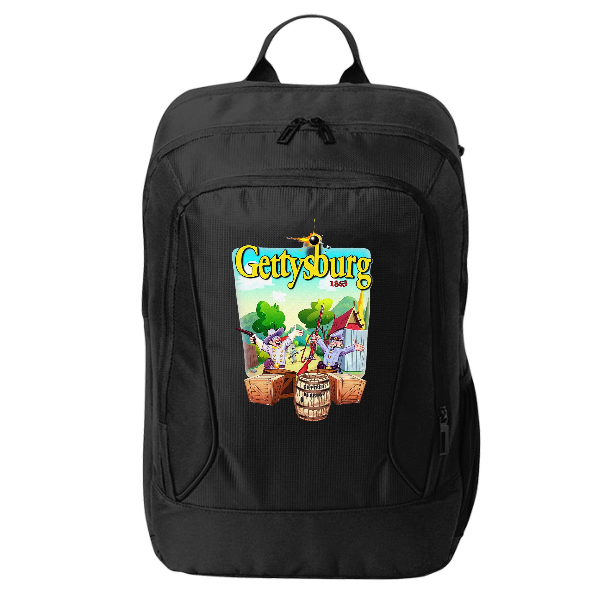 Fun Battle Of Gettysburg City Backpack