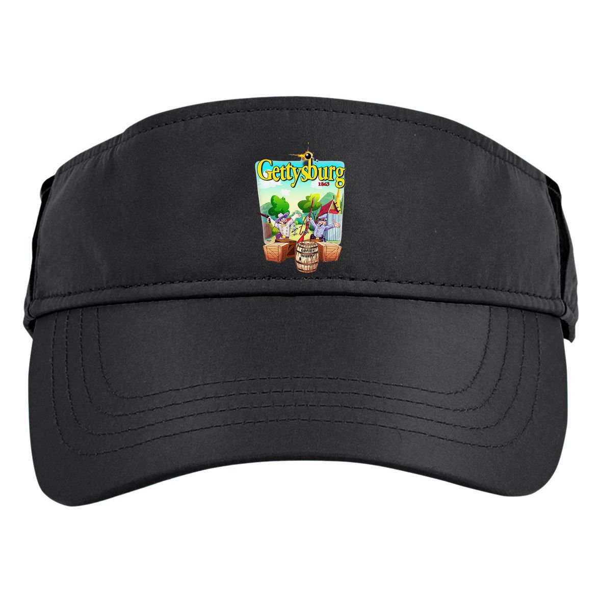 Fun Battle Of Gettysburg Adult Drive Performance Visor