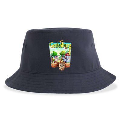 Fun Battle Of Gettysburg Sustainable Bucket Hat