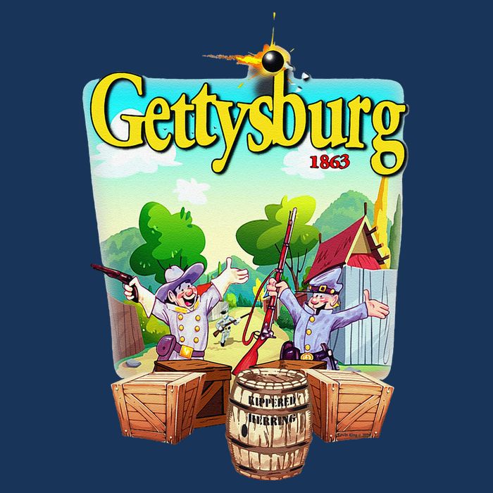 Fun Battle Of Gettysburg Sustainable Bucket Hat
