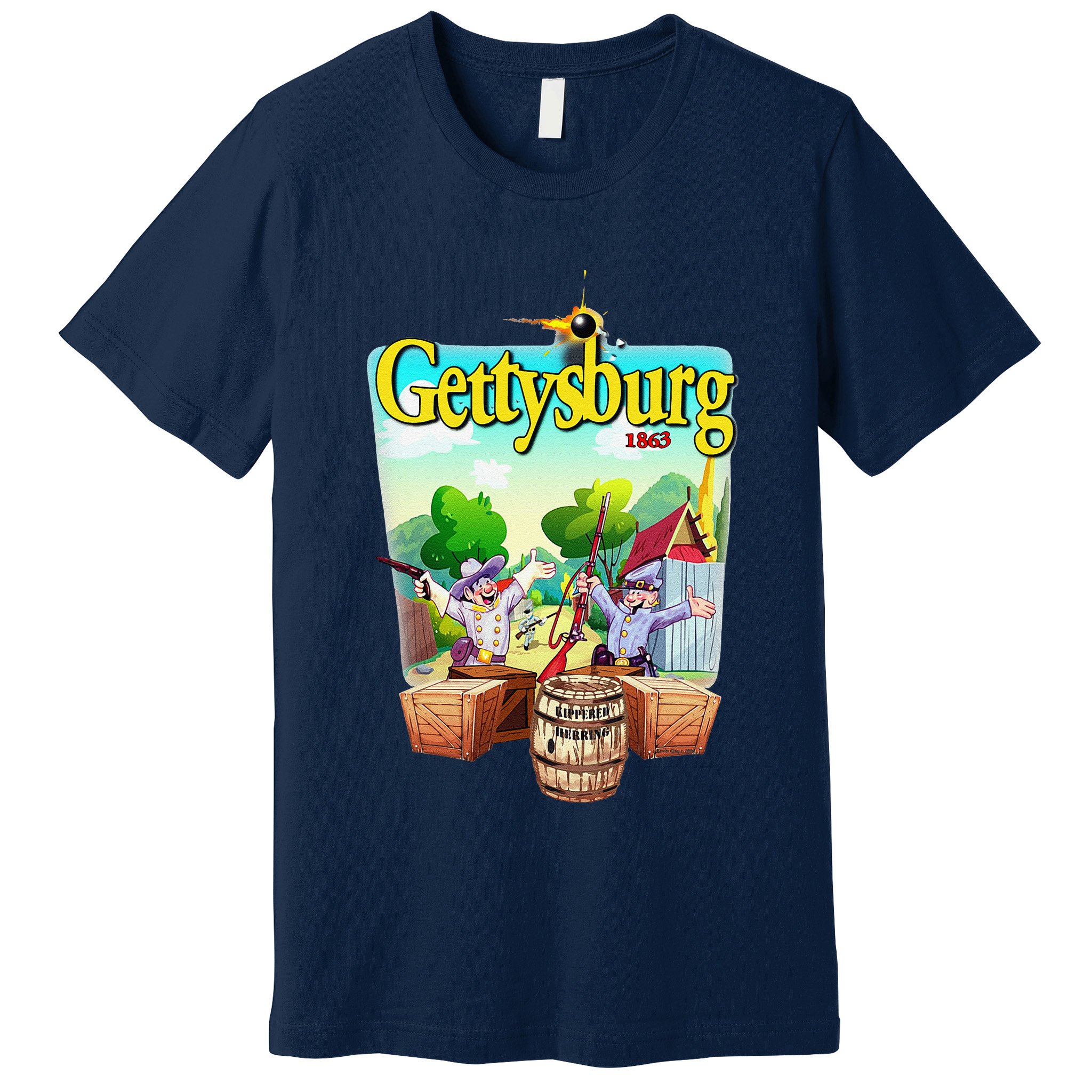 Fun Battle Of Gettysburg Premium T-Shirt