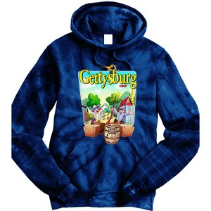 Fun Battle Of Gettysburg Tie Dye Hoodie