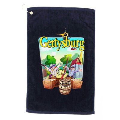 Fun Battle Of Gettysburg Golf Towel
