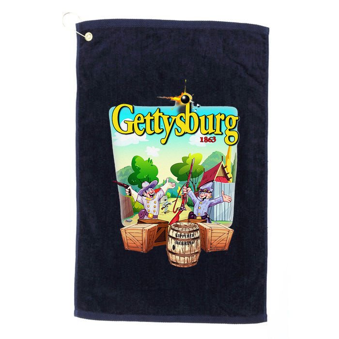 Fun Battle Of Gettysburg Golf Towel