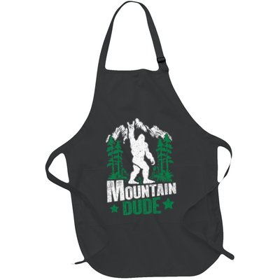 Funny Bigfoot Outdoor Adventures Mountain Dude Apron