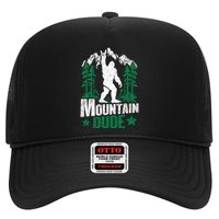 Funny Bigfoot Outdoor Adventures Mountain Dude Hat