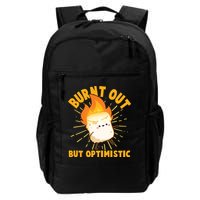 Funny Burnt Out But Optimistic Marshmallow Backpack
