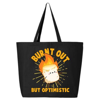Funny Burnt Out But Optimistic Marshmallow 25L Jumbo Tote