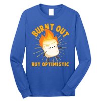 Funny Burnt Out But Optimistic Marshmallow Long Sleeve Shirt