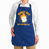 Funny Burnt Out But Optimistic Marshmallow Apron