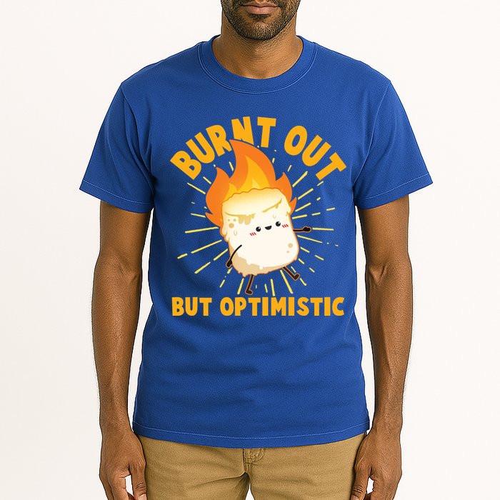 Funny Burnt Out But Optimistic Marshmallow Tall T-Shirt