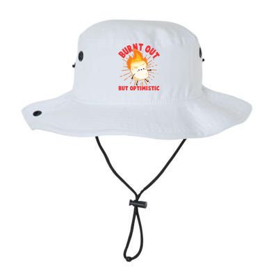 Funny Burnt Out But Optimistic Marshmallow Legacy Cool Fit Booney Bucket Hat