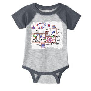 Funny Battle Plan Christmas Home Hand Dawn Alone Xmas Infant Baby Jersey Bodysuit