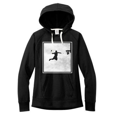 funny Basketball Player Basketballer Sports Women's Fleece Hoodie