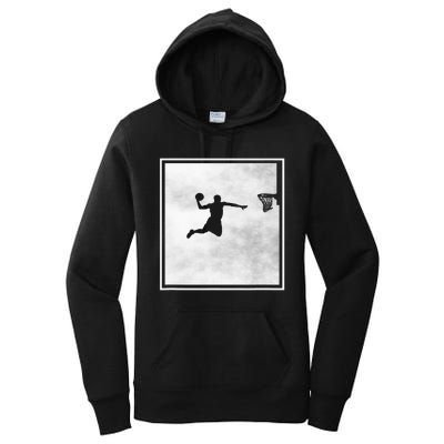 funny Basketball Player Basketballer Sports Women's Pullover Hoodie