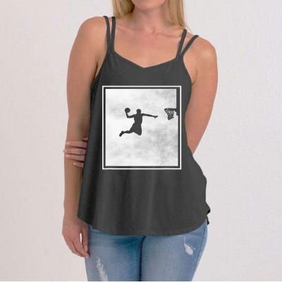 funny Basketball Player Basketballer Sports Women's Strappy Tank