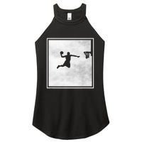 funny Basketball Player Basketballer Sports Women's Perfect Tri Rocker Tank