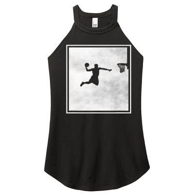 funny Basketball Player Basketballer Sports Women’s Perfect Tri Rocker Tank