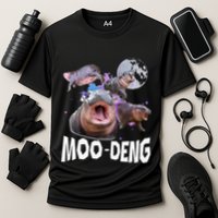 Famous Baby Pygmy Hippo Moo Deng Performance Shirt