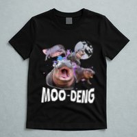 Famous Baby Pygmy Hippo Moo Deng T-Shirt
