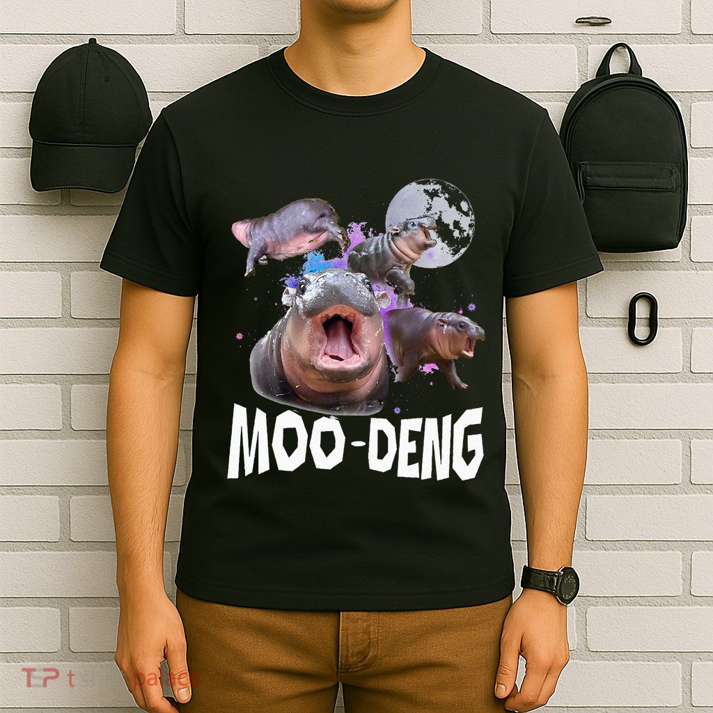 Famous Baby Pygmy Hippo Moo Deng T-Shirt