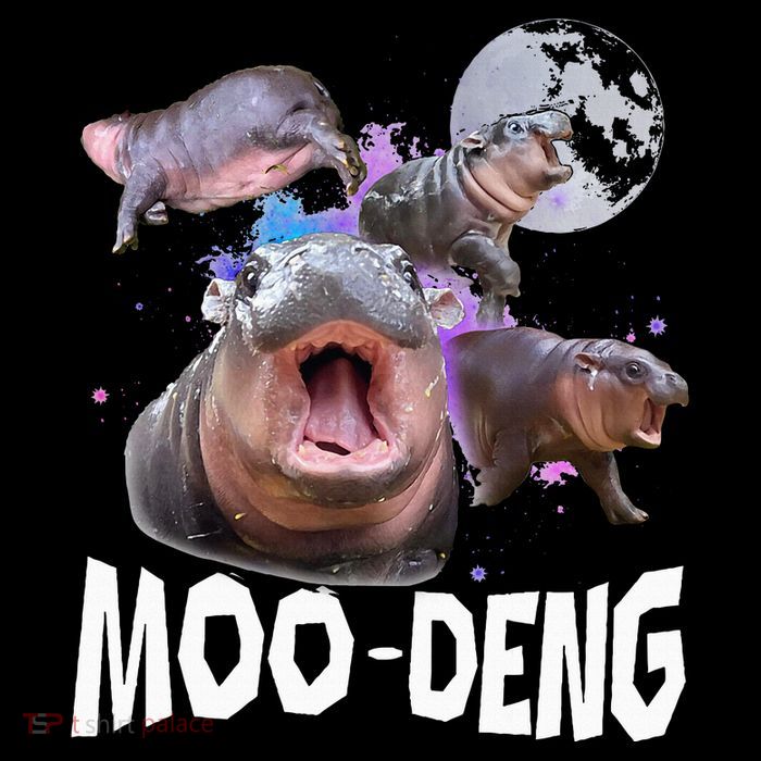 Famous Baby Pygmy Hippo Moo Deng City Backpack