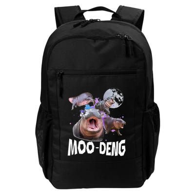 Famous Baby Pygmy Hippo Moo Deng Backpack