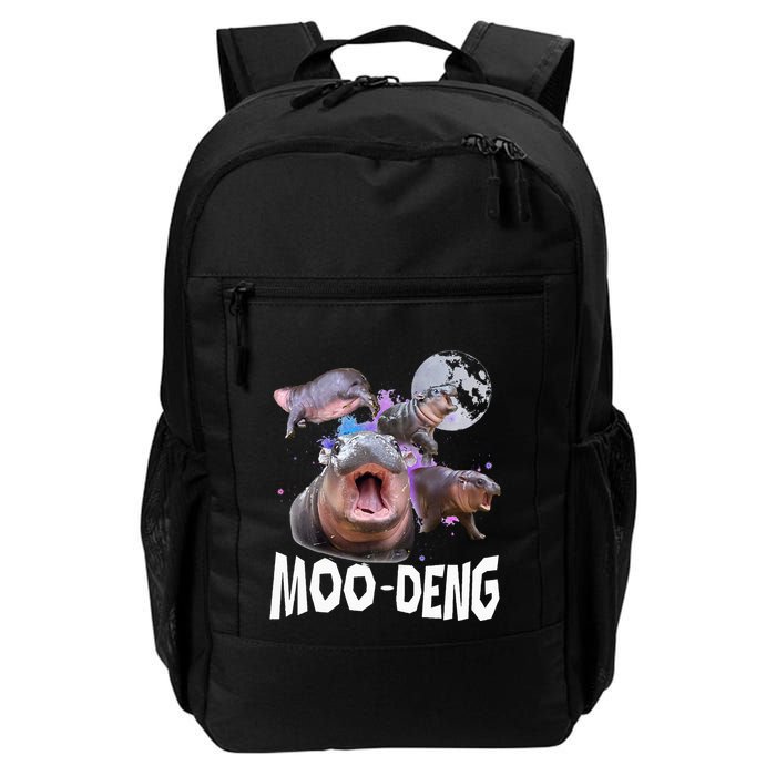 Famous Baby Pygmy Hippo Moo Deng Backpack