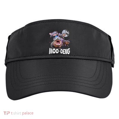 Famous Baby Pygmy Hippo Moo Deng Adult Drive Performance Visor