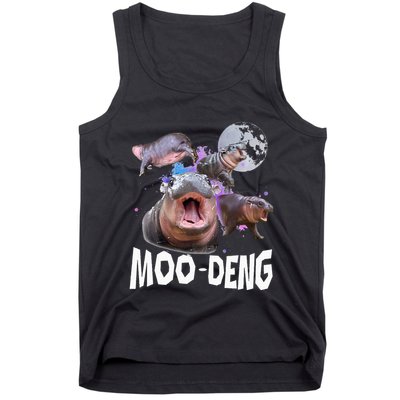 Famous Baby Pygmy Hippo Moo Deng Tank Top