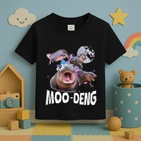 Famous Baby Pygmy Hippo Moo Deng Toddler T-Shirt