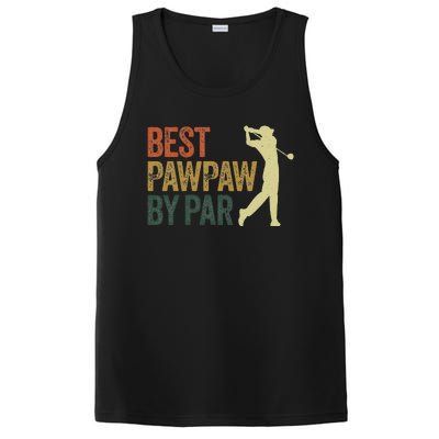 Funny Best Pawpaw By Par Apparel, Golf Dad Father's Day PosiCharge Competitor Tank