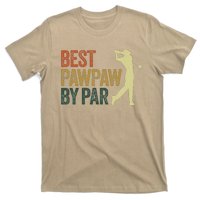 Funny Best Pawpaw By Par Apparel, Golf Dad Father's Day T-Shirt