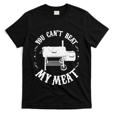 Funny Bbq Pit Reverse Flow Smoker Accessory Dad Grill Gift T-Shirt