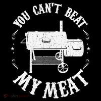 Funny Bbq Pit Reverse Flow Smoker Accessory Dad Grill Gift Tall T-Shirt