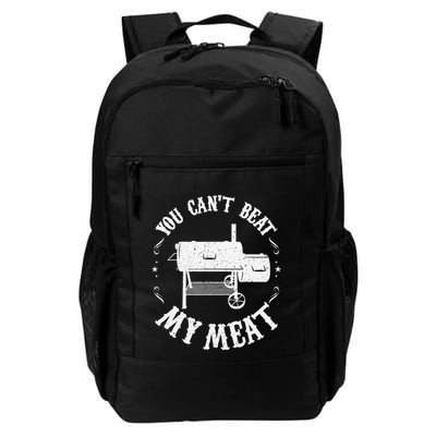 Funny Bbq Pit Reverse Flow Smoker Accessory Dad Grill Gift Backpack