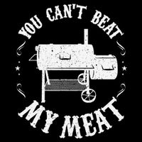 Funny Bbq Pit Reverse Flow Smoker Accessory Dad Grill Gift 16 in Basic Backpack