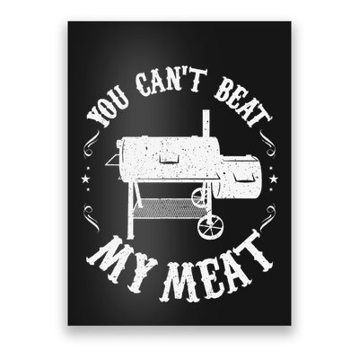 Funny Bbq Pit Reverse Flow Smoker Accessory Dad Grill Gift Poster