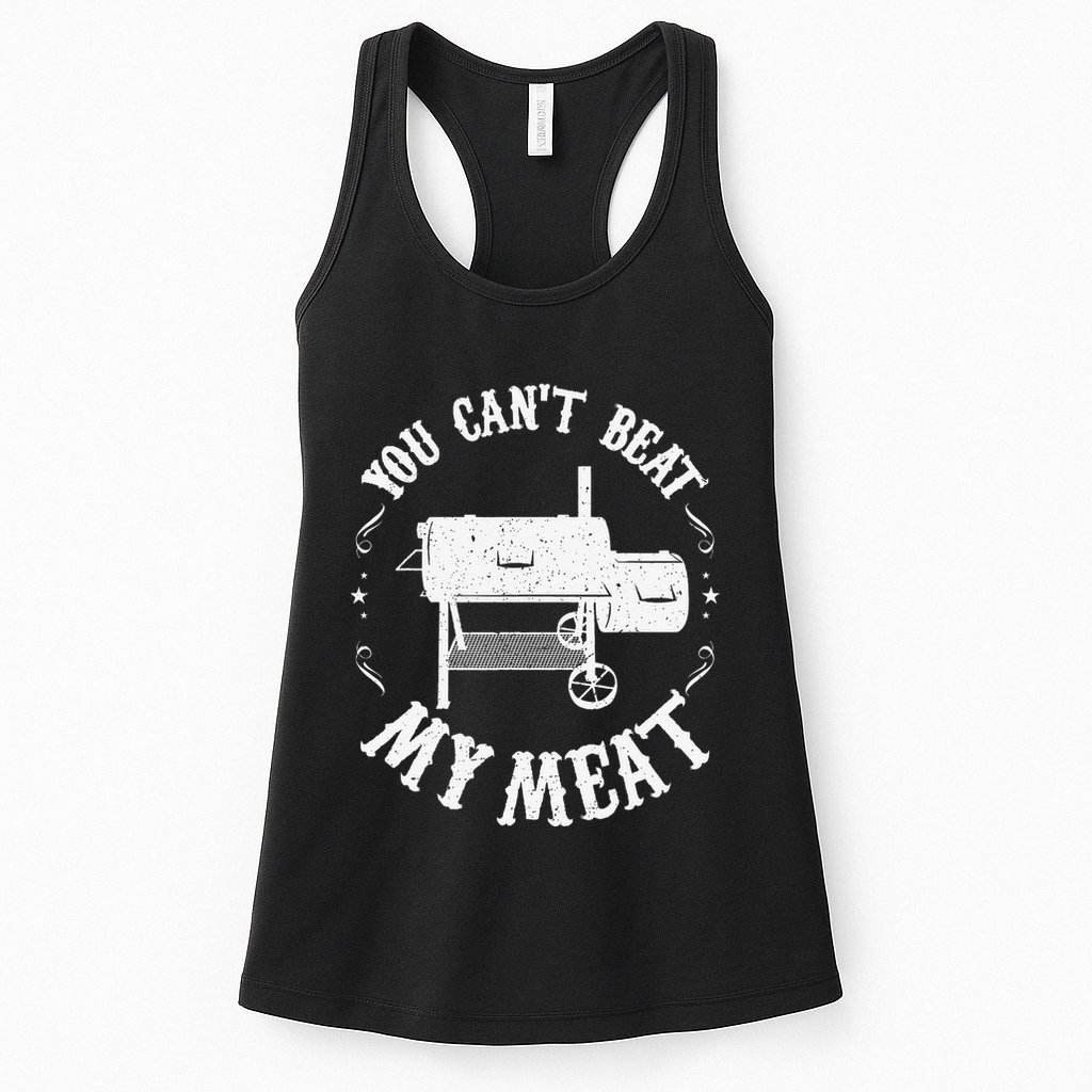 Funny Bbq Pit Reverse Flow Smoker Accessory Dad Grill Gift Womens Tank Top