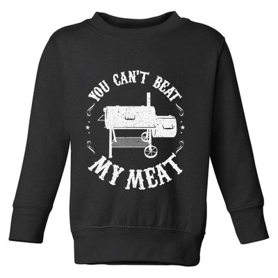 Funny Bbq Pit Reverse Flow Smoker Accessory Dad Grill Gift Toddler Sweatshirt