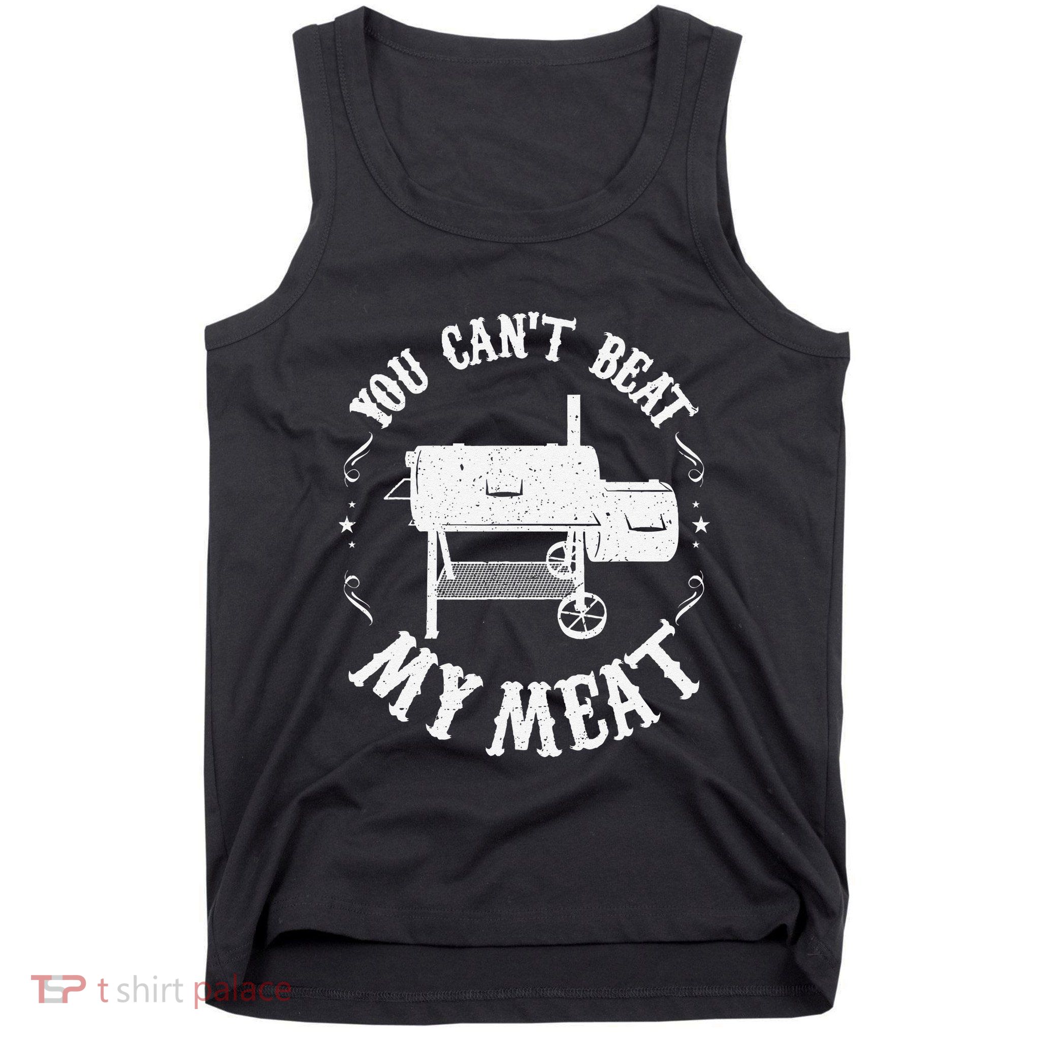 Funny Bbq Pit Reverse Flow Smoker Accessory Dad Grill Gift Tank Top