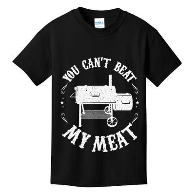 Funny Bbq Pit Reverse Flow Smoker Accessory Dad Grill Gift Kids T-Shirt