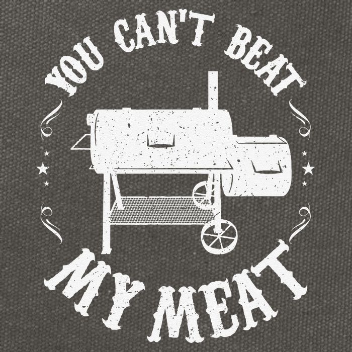 Funny Bbq Pit Reverse Flow Smoker Accessory Dad Grill Gift Cotton Canvas Backpack