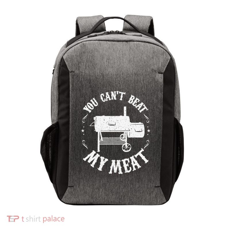 Funny Bbq Pit Reverse Flow Smoker Accessory Dad Grill Gift Vector Backpack