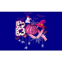 Funny Boo Pumpkin Witch Pink Ribbon Breast Cancer Halloween Bumper Sticker