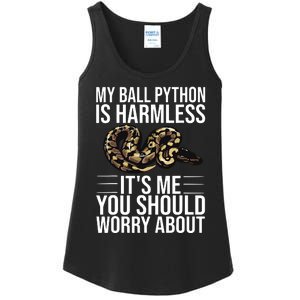 Funny Ball Python Design Snake Lover Men Women Boy Girl Ladies Essential Tank