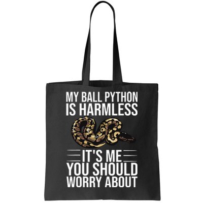 Funny Ball Python Design Snake Lover Men Women Boy Girl Tote Bag